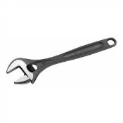 Two as new Facom 12″ heavy duty phosphated adjustable 34mm jaw capacity spanner wrench - 306mm overa