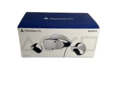 As new PlayStation VR2 Headset (Box open).