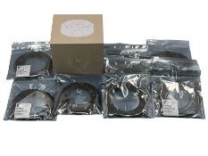 As new Ubiquiti Camera Junction Box (UACC-Camera-CJB-W) & 10 x Ubiquiti 8m RJ45 Cat6 Cables (U-CABLE