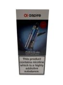 Two Aspire Flexus AIO Pod Vape Kits (EAN: 6958947166362/6958947166386) (Over 18's only).