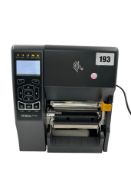 Pre-owned Zebra ZT230 USB Ethernet Thermal Transfer/ Direct Label Printer with Peeler.