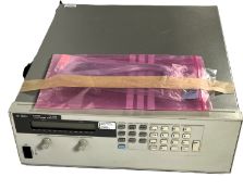 Pre-owned Agilent E4350B Solar Array Simulator (Sold as seen).