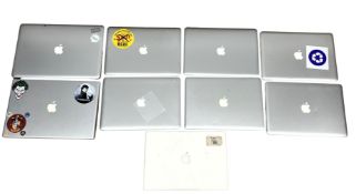 Assorted pre-owned Apple MacBooks (Drives removed - See description).