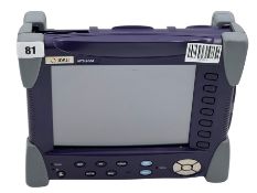 Pre-owned JDSU MTS 8000 test platform (Sold as seen).