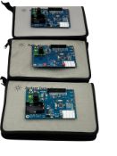 Three pre-owned Agilent 6000 Series Oscilloscope Demo Kits (Sold as seen).