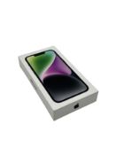As new Apple iPhone 14 (A2882) 128GB in Midnight (Box opened for testing) (https://www.checkmend.com