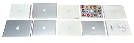 Assorted pre-owned Apple MacBooks (Drives removed - See description).