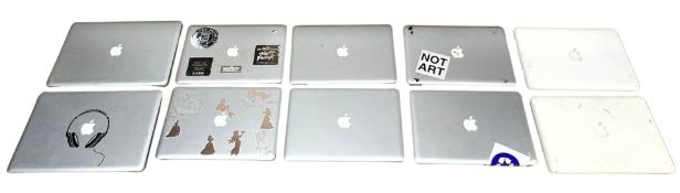 Assorted pre-owned Apple MacBooks (Drives removed - See description).