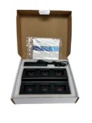 Pre-owned Kirisun 6-Unit Multi-Slot Rapid Charger (M/N: KBC-06Q).