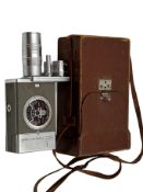 c.1950s Bell & Howell 16mm Motorized Cine Camera with Taylor-Hobson 4