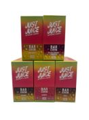 5 Packs of 10 Just Juice Bar Nic Salt 10ml/20mg E-Liquids in assorted flavours (BBD 2028) (Flavours
