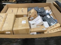 A pallet of IT accessories and related items to include Lenovo, Sanus, Raspberry. Est RRP £15,342