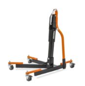 An as new ConStands Motorbike Power Evo Central Stand Paddock Lift, orange (976517) (stock image).