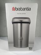 A boxed as new Brabantia Touch Bin, 60ltr.