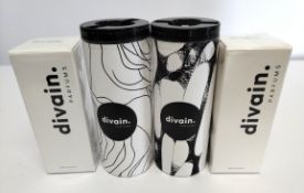 Four as new Divain parfum fragrances 100ml - Divain 146, 826,114 and 865, sealed boxes.
