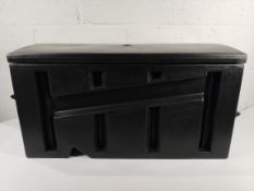 An as new Blue Lagoon grease trap in black (Size: 100L).