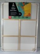 A pack of two Arteza Classic Stretched Canvas, 40 x 30