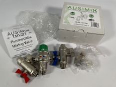 Ten boxed as new RWC Ausimix Thermo Mix Valve 4-in-1 15mm TMV2/3.