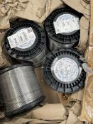 Four DKL Solid Solder Wire, 63/37, 2.0mm, 4kg each.