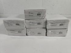 Seven as new boxes of Bis-line by Schrader extra thin adhesive car/van balance weights (REF: 66996-6