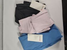 Two Lululemon Swift Speed HR tight 25'' size 4 and Lululemon Align HR pant 28'' size 4.
