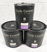 Three Little Green paints- one basalt U/C intelligent ASP 2.5L, one basalt U/C intelligent ASP 1L a