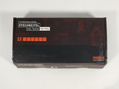 Nine as new Presch Wood Chisel Set with bag, 6, 12, 18, 24, 32 and 38mm (4260465137895).