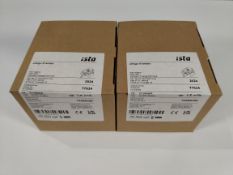 Two Ista Ultego III Smart Heat Meters, 1/2