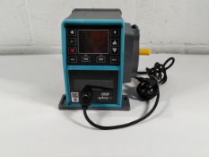 An as new Watson Marlow Qdos Metering Peristaltic Pump, Manual, 60l/hr, 4bar, 380Gpd, 60psi, Sebs PF