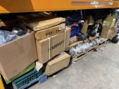 Assorted sports, fitness and leisure related items.