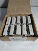 Ten Henley 100A insulated cut outs, series 7, single pole (54132-04).