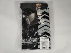 An as new Dassy Matrix Minus Stretch Work Trousers, Black, Size - UK 41 (201070).