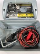 A pre-owned Radiodetection Genny4 Signal Generator (no batteries, sold as seen).