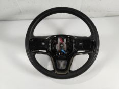A Land Rover Sport Leather Steering Wheel, (N9X2-3F563-HD8PVJ).
