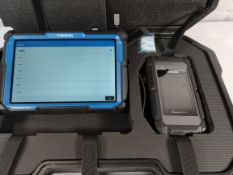 A TOPDON Phoenix Smart Automotive Diagnostic System (Account locked - sold as parts).