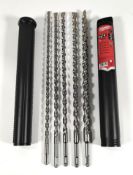 As new Milwaukee 5-piece SDS Plus drill bit set for concrete, 20mm Max, 10mm Min (4932352801).