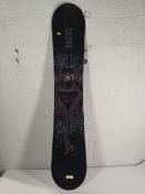 A pre-owned Lib Tech Total Ripper Series XC2 Snowboard 157W (some scratches and chips to board).