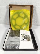 As new Triumph related items: Twenty spark plugs (CR9E1A-9) and a soft link o-ring chain and sprocke