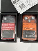 A Boss RC-1 Loop Station Pedal and a Boss DS-1 Distortion Pedal, both as new.