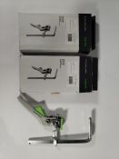 Three Festool FS-HZ 160 Steel Lever Clamps.