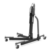 An as new ConStands Motorbike Power Evo Central Stand Paddock Lift, grey (973559) (stock image).