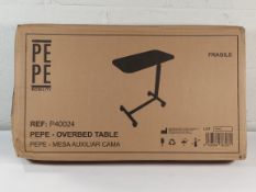 As new PEPE Mobility overbed tables (REF: P40024).