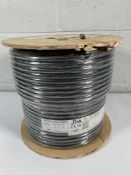 RG213U Coaxial Radio Frequency Cable, black, 100m.