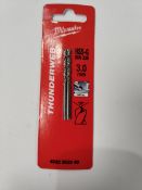 Nineteen as new and pre-owned Milwaukee related drill bits.