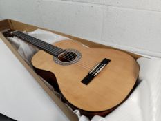 An as new Admira Alba ADM200 Classical Guitar.