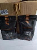 Twenty two Pumpkin Seed Oil 3000mg per serving - 90 Cold Pressed Softgels per pack - No Additives.