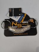 An as new Neue Schule Verbindend 55mm Loose Ring, 12mm mouthpiece (dressage legal).