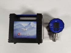 An as new Keller Leo-Record-Ei (ATEX), (300bar) with carry case.