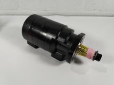 A Parker TF Series Torqmotor (MN: TF-0140-AB-03-0-AAAA).