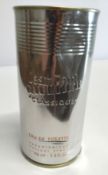 An as new Jean Paul Gaultier le Classique eau de toilette, 100ml /3.4fl.oz, sealed (tin slightly den